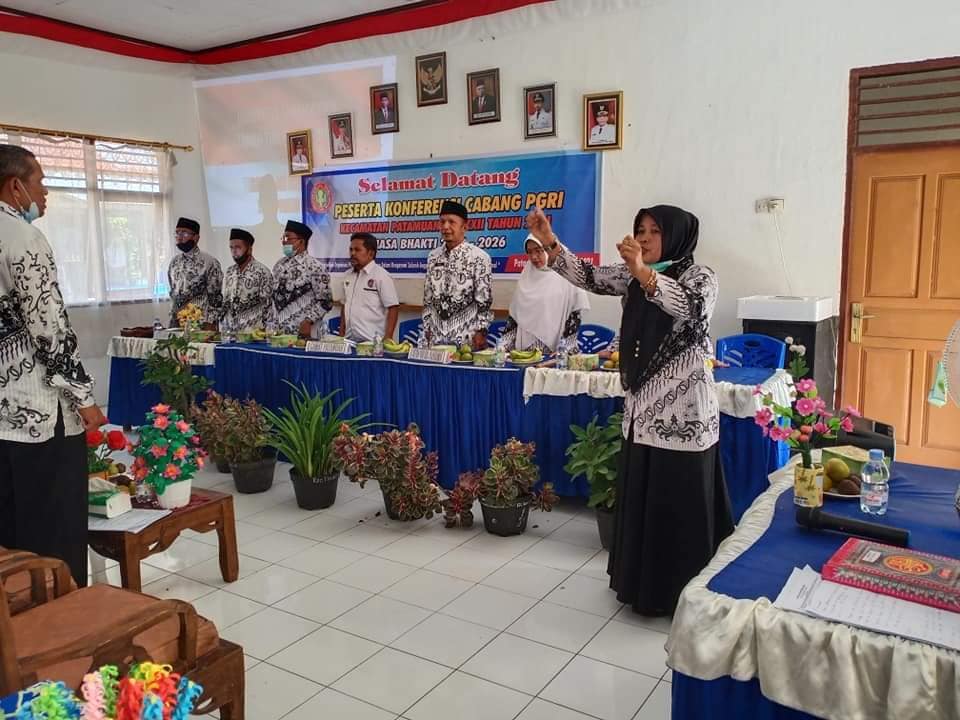 Konferensi  Cabang.  PGRI Kec.Patamuan.