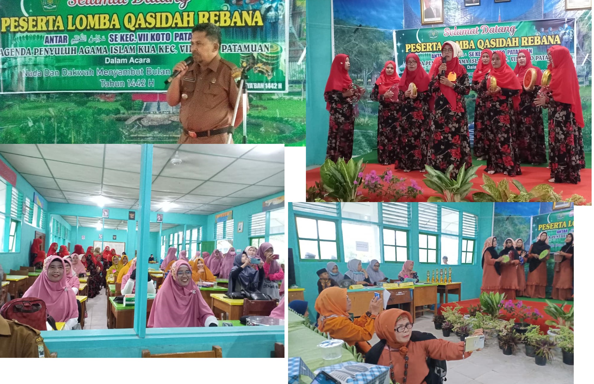 Pembukaan Lomba Qasidah Tingkat Kecamatan VII Koto Patamuan Kabupaten Padang Pariaman